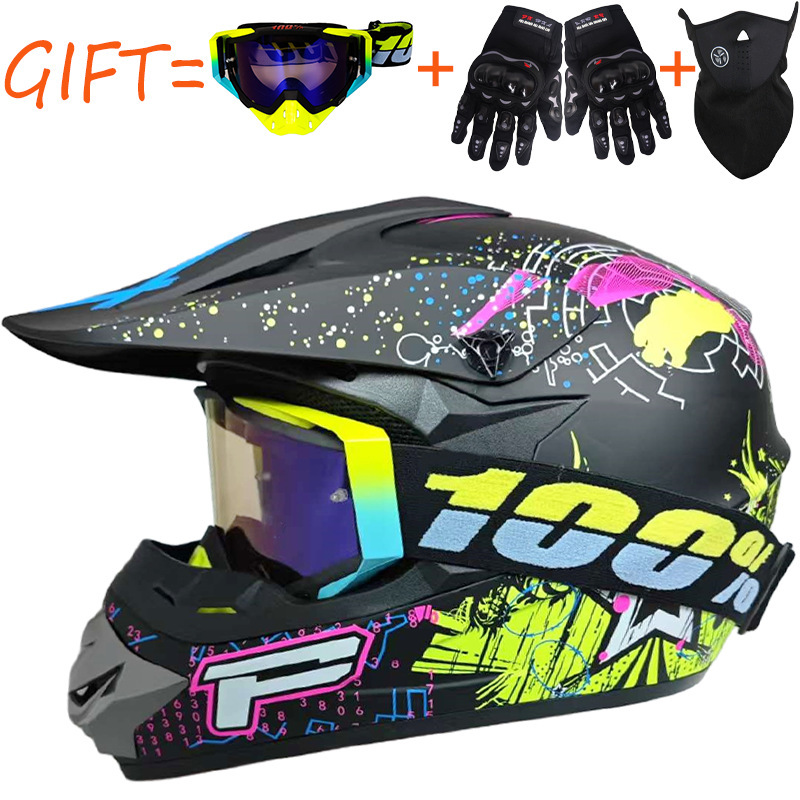 Purple Red Big P comes with 100 yellow and blue goggles
