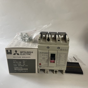 เบรกเกอร์ไม่มีฟิวส์ของแท้ต้นฉบับรุ่นใหม่มิตซูบิชิ NF125-SW 3P 100A - Product Image 1
