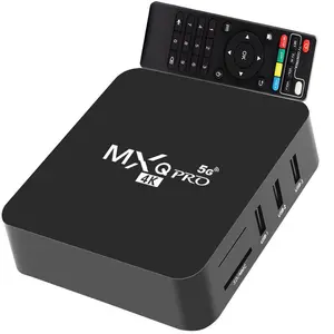 HONGTOP Android 7.1电视盒4GB 64GB 6k语音助手1080P视频电视接收器Wifi <span class=keywords><strong>2</strong></span>.4G 5G蓝色牙齿智能电视盒机顶盒 - Product Image 1