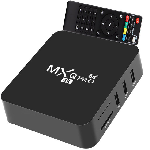 HONGTOP Android 7.1 TV BOX 4GB 64GB 6K Voice Assistant 1080P Video TV Receiver Wifi 2.4G 5G Blue Tooth Smart TV Box Set Top Box