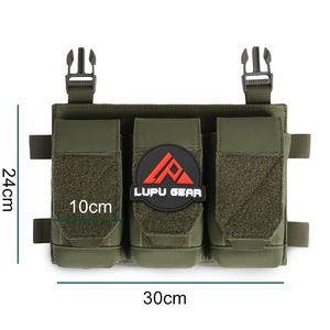 Pochette Molle détachable Lupu utilisée avec des pochettes de gilet tactique pour téléphone et autres activités sportives de plein air - Product Image 1