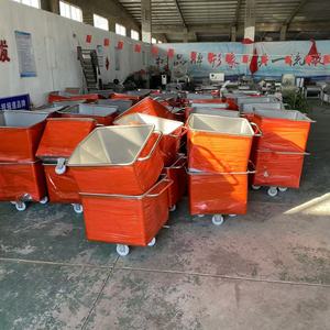 รถเข็นสแตนเลส 200 ลิตร สำหรับอุตสาหกรรมอาหาร - Product Image 5