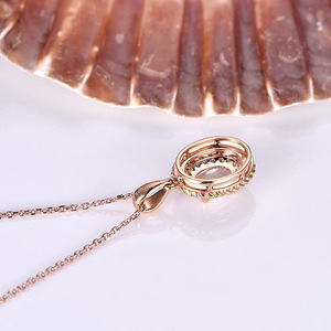 Collar con Colgante de Cristal en Forma de Lágrima para Mujer, Cadena Brillante para Clavícula, Regalo de Cumpleaños, Joyería - Product Image 4