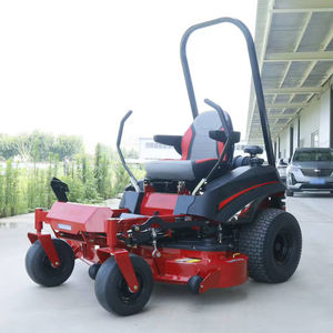 호텔용 미끄럼 방지 타이어 저소음 승마용 잔디 깎는 기계 주거 지역 경사지 50 인치 커팅 데크 및 안정적인 견인 - Product Image 3