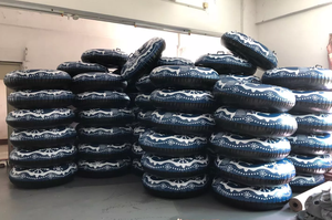 2024 חדש 120 ס "מ מתנפחים שלג צינור נייד מתקפל מגפי שלג מזחלת שלג עבור כיף החורף האולטימטיבי! - Product Image 5