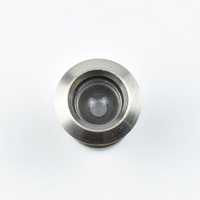 Haute Valeur Zinc Porte Visionneuse 25 mm diamètre 160 degrés 35-50 Fini Nickel Satiné Visionneuses De Porte