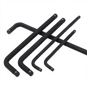 High Quality Metric 1.5mm-10mm Stainless Steel L-Type Ratcheting Hex <b>Wrench</b> Set OEM Industrial Grade Nickel Plated China - Product Image 4
