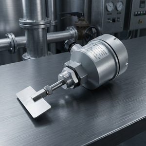 QXL Grain Bulk Rotary Paddle Level Switch Corn Material Powder Solid Detect Rotating Blade <b>Sensor</b> 5mm Accuracy CCC Certified - Product Image 1