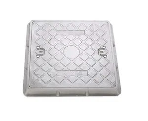 450*450 Piazza SMC scarico dell'acqua manhole cover con la luce forte caratteristiche durevoli