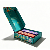 Boîte d'expédition en carton recyclable pour dentifrice, conception gratuite, impression personnalisée recto-verso, gaufrage, boîte d'expédition