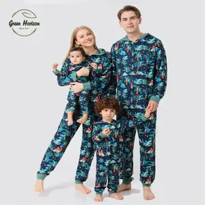 Pijama de Navidad para niños, conjunto de pijama con estampado personalizado, mono de Navidad, trajes a juego familiares