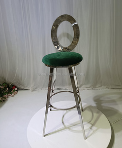<span class=keywords><strong>Sillas</strong></span> <span class=keywords><strong>altas</strong></span> doradas y plateadas para boda, suministros <span class=keywords><strong>de</strong></span> hotel, muebles con respaldo alto para mesa <span class=keywords><strong>de</strong></span> bar, gran oferta - Product Image 2