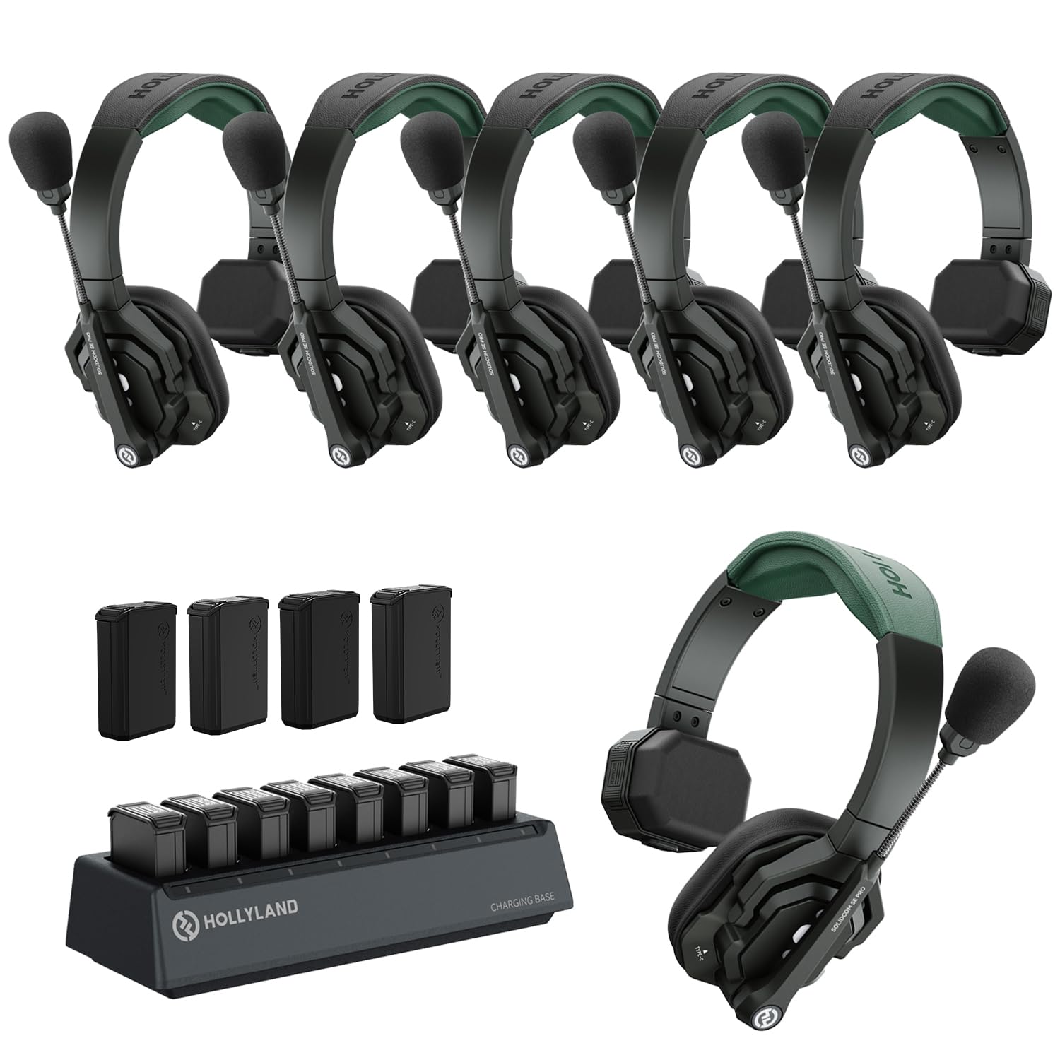 Conjunto Negro - 6 Piezas