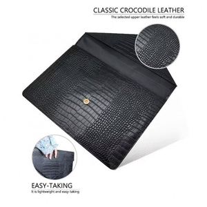 Sac pour ordinateur portable en cuir PU personnalisé Boshiho, étui pour tablette, étanche, pour homme et femme, sac pour ordinateur portable MacBook/Pad - Product Image 3