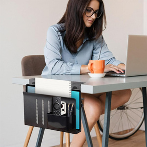 Văn Phòng Bàn Bên Lưu Trữ Giá Không Có Khoan Máy Tính Xách Tay Chủ Dễ Dàng Lắp Ráp Dưới Bàn Lưu Trữ Treo Tổ Chức - Product Image 3