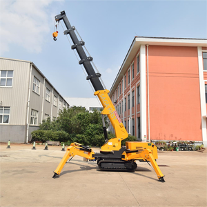 รถเครนแมงมุมเคลื่อนที่คุณภาพสูง 3 ตัน 5 ตัน 6 ตัน 10 ตัน บูมยกแบบยืดหดได้ 360 องศา รถตีนตะขาบไฮดรอลิก เครนดีเซลสำหรับยกของ - Product Image 3