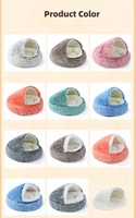 Winter Warm Shell halb geschlossenes Katzen nest Haustier Katzen bett