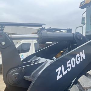 جرافة ذات عجلات ZL50GN مع قط 5 طن حمولة مصنفة بحالة أصلية جرافات مستعملة مع محرك مكون أساسي جاهز للشحن - Product Image 4