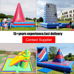 Meistverkaufte Tragbare Gebrauchte Aufblasbare Kletterwand für Kinder und Erwachsene zu Verkaufen - Product Image 6