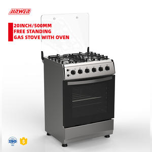 Vente en gros 20 "500mm en acier inoxydable cuisinière à <span class=keywords><strong>gaz</strong></span> cuisinière à <span class=keywords><strong>gaz</strong></span> pour la maison double usage avec convection <span class=keywords><strong>four</strong></span> électrique 4 brûleurs - Product Image 1