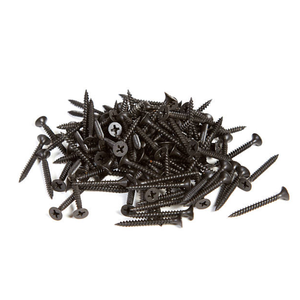 Tornillos para paneles de yeso de acero al carbono negro a precio de fábrica de Vietnam, chapados en zinc para instalación en techo y montaje de paneles de yeso con COA - Product Image 1