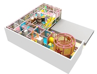 Centro Comercial para niños, minitrampolín, tubos deslizantes, juego de patio interior
