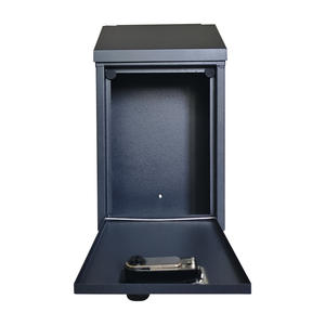 小型現金箱 提案箱 防湿メールボックス パスワードロック 鉄板スプレーコーティング モダン シンプル ミニ 壁掛け - Product Image 4