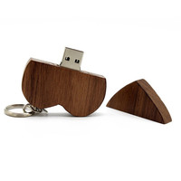Harga Grosir Terbaik untuk Barang Hadiah Flash Drive USB Bentuk Hati Murah dalam Jumlah Besar 4/8/16/32/64/128/256/512GB dengan Logo Kustom