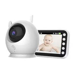 Baby Monitor con fotocamera schermo da 4.3 pollici Video Zoom 2X visione notturna a lunga durata della batteria 1000ft Long Rang Auto