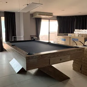 Mesa de billar del uso en el hogar comedor mesa de billar 8ft