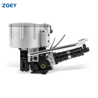 Outil de cerclage pneumatique en acier KZ32B, 8500N, haute tension, machine de cerclage pneumatique pour emballage de palettes de 19 à 32 mm
