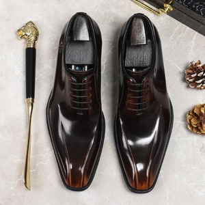 Zapatos Oxford de Negocios para Hombre de Cuero Genuino con Capa Superior de Cuero Vacuno, Zapatos Formales - Product Image 6