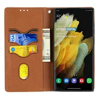 OEM แม่เหล็กกระเป๋าสตางค์บัตรสล็อตกระเป๋าฟังก์ชั่นโทรศัพท์ที่กำหนดเองปกหลังสำหรับ Samsung S22อัลตร้า