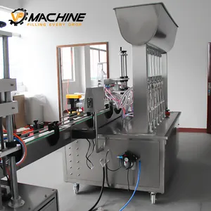 Factory Customized Specialized Product Linear Automatic Bottle Water Liquid Filling And Capping Machine