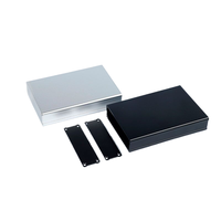 Boîtier de mini PC en aluminium anodisé usiné par CNC ODM, dissipation thermique personnalisée, coque tout-en-un