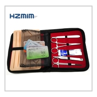 Kit d'Outils de Pratique de Suture avec Étui, Kit de Suture Cutanée Médicale pour Entraînement