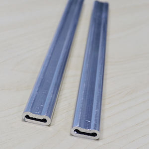 Profils en aluminium extrudé de petite taille ovale 6061 6063 T5 <span class=keywords><strong>T6</strong></span>, finition argentée anodisée - Product Image 3