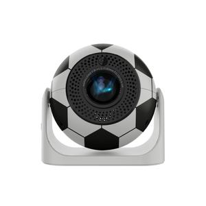 Nuovo Proiettore a Forma di Pallone da <span class=keywords><strong>Calcio</strong></span> K9, Luminosità 160ANSI, 1280x720P, Decodifica 4K, Android 13, 2+8GB, Perfetto per Film e Giochi - Product Image 1