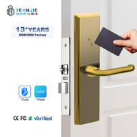 Carte mémoire intelligente WiFi Zinc Alloy TTHotel App Magnetic Smart Lock Keyless Electronic Hotel Room Card Door Lock