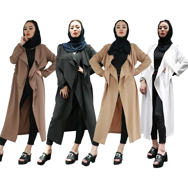 Eid 2022 le nuove donne islamiche di caftano musulmano di stile turco indossano thobe dubai