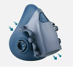 UT 7502 merek Oem <span class=keywords><strong>Respirator</strong></span> pemurni udara dapat digunakan kembali 7502 debu masker Gas setengah wajah <span class=keywords><strong>Respirator</strong></span> - Product Image 3