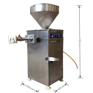 Machine commerciale automatique pneumatique quantitative pour le remplissage et le torsion de saucisses - Product Image 2