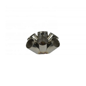 Personnalisé OEM En Acier Inoxydable <span class=keywords><strong>SS</strong></span> 304 Collecteur collecteur de Fusion Turbo 6 En 1 Avec Wastegate pour Modification de Voiture - Product Image 1