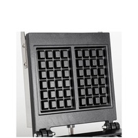 Gaufrier électrique professionnel en aluminium avec plaques antiadhésives et contrôle de température réglable