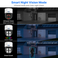 Hiseeu 8 MP 8-Kanal PoE NVR Gesichtserkennungs-Kit Zwei-Wege-Audio Outdoor CCTV PTZ Kamera 4K Sicherheitssystem