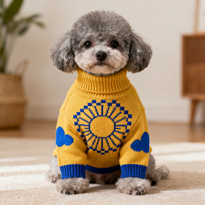 Pulls personnalisés pour animaux <span class=keywords><strong>de</strong></span> compagnie, conception par IA, <span class=keywords><strong>dessin</strong></span> <span class=keywords><strong>de</strong></span> photos, tricot chaud pour chiens et chats, cadeaux <span class=keywords><strong>de</strong></span> Noël, style NAZCA - Product Image 3