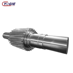 Luoyang Yogie personalizado de alta calidad de aleación de acero al carbono de alta resistencia de gran tamaño de doble engranaje helicoidal de conducción eje de engranaje de espiga - Product Image 5