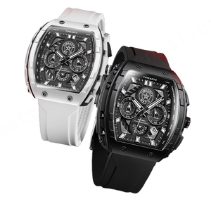 For LIGE Luxury <b>Men's</b> Square <b>Wristwatch</b> Waterproof Citizen Quartz Chronograph for Sport and Business Casual Montre Homme 89148 - Product Image 3