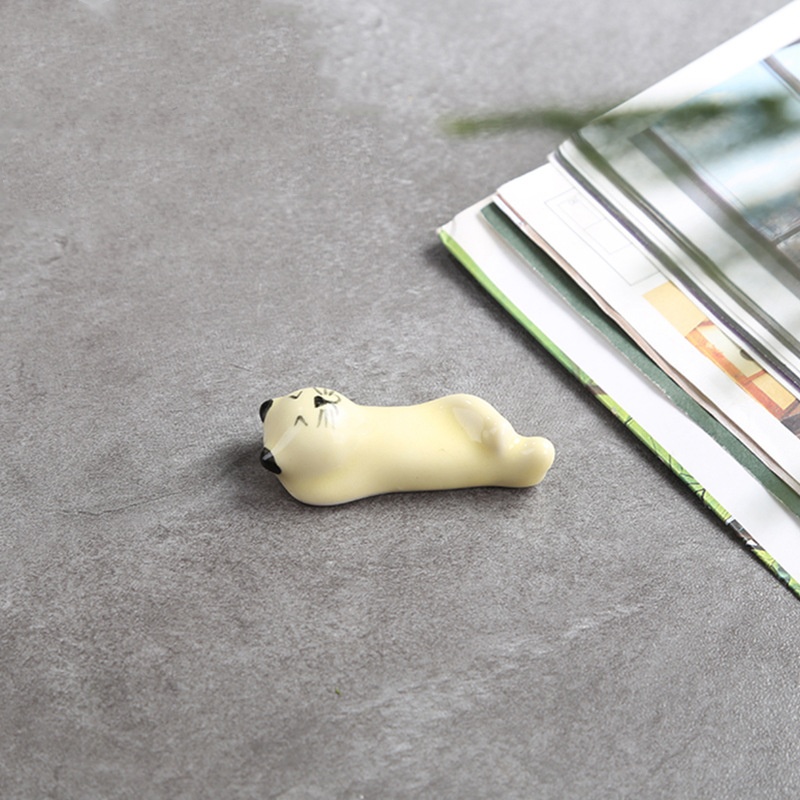 Pequeño gato amarillo