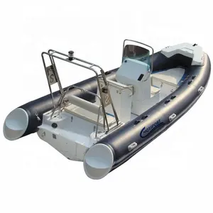 Top Trend Rib Boot Groothandelsprijs 3M 4M 5M Oem Aangepaste Semi Stijve Opblaasbare Boten, Rafting Opblaasbare Ribboot